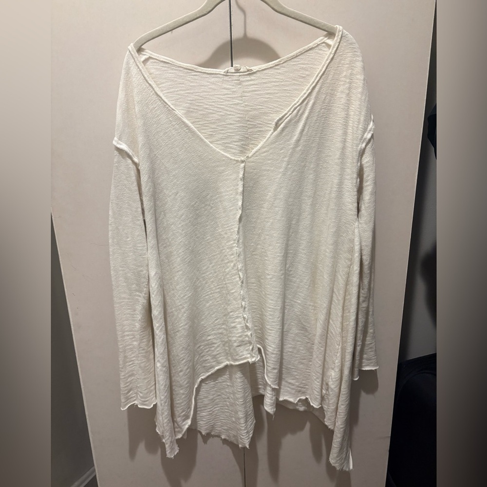 Oversized thermal tunic